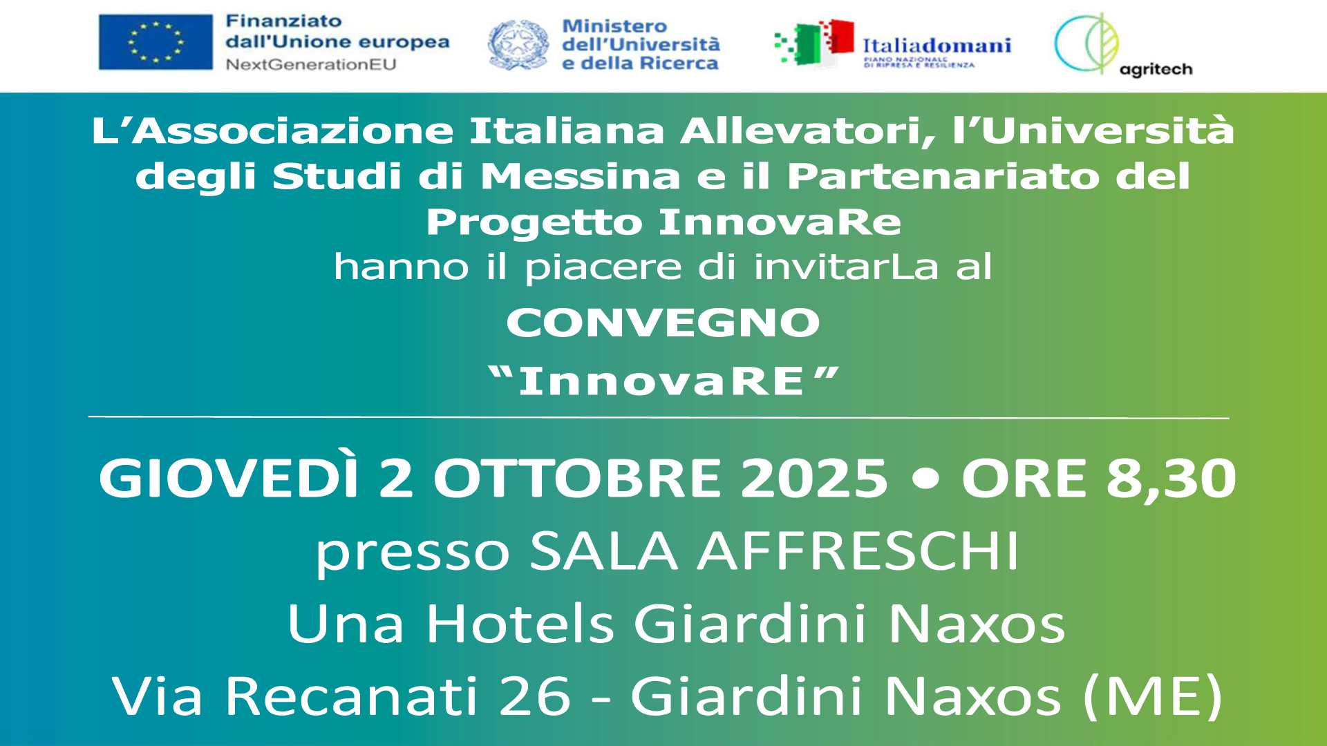 “InnovaRe” Ricerca e applicazione di strumenti innovativi per migliorare la resilienza dei ruminanti